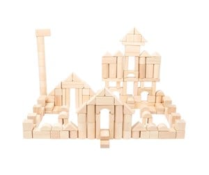 Babyleker - Small Foot - Wooden Building Blocks 200dlg. - 11397