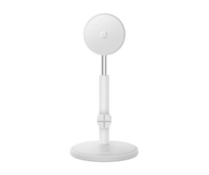 Mobil - Andre tilbehør - Baseus Magnetic Desktop Phone Stand  MagPro (white) - B10564100211-00