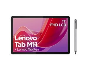 iPad & Nettbrett - Lenovo Tab M11 128GB - Sjøskumgrønn - ZADA0260SE