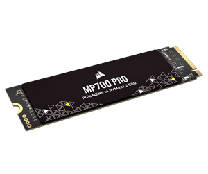 SSD - Corsair MP700 Pro SSD - 1TB - Uten varmespreder - M.2 2280 - PCIe 5.0 - CSSD-F1000GBMP700PNH