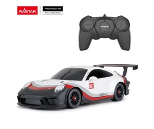 Fjernstyrt - RASTAR R/C 1:18 Porsche 911 GT3 CUP - 59400