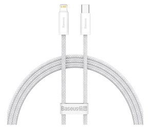 USB - Baseus Dynamic USB-C cable for Lightning 23W 1m (white) - CALD000002