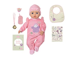 Dukker, Bamser & Utstyr - Baby Annabell Dukke -  Interaktiv 43 Cm - 706626