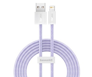 USB - Baseus Dynamic cable USB to Lightning 2.4A 2m (Purple) - CALD000505