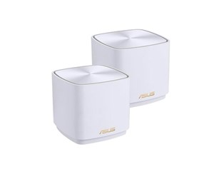 Ruter - ASUS ZenWiFi XD4 Plus White (2-Pack) - Mesh router Wi-Fi 6 - 90IG07M0-MO3C20