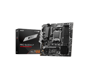 Hovedkort - MSI PRO B650M-P Hovedkort - AMD B650 - AMD AM5 socket - DDR5 RAM - Micro-ATX - PRO B650M-P