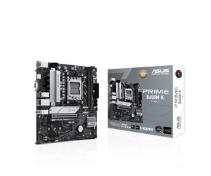 Hovedkort - ASUS PRIME B650M-K Hovedkort - AMD B650 - AMD AM5 socket - DDR5 RAM - Micro-ATX - 90MB1F60-M0EAY0