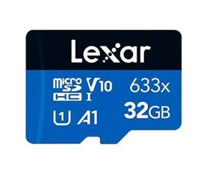 Minnekort - Lexar High Performance BLUE Series - flash memory card - 32 GB - microSDHC UHS-I - LMS0633032G-BNNNG