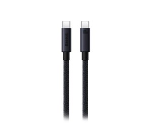 USB - Baseus Cafule Cable USB-C PD 2.0 QC 3.0 60W 1m (Black+Gray) - CATKLF-GG1