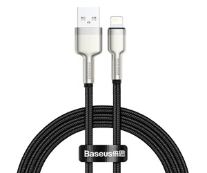 USB - Baseus USB cable for Lightning  Cafule 2.4A 1m (black) - CALJK-A01