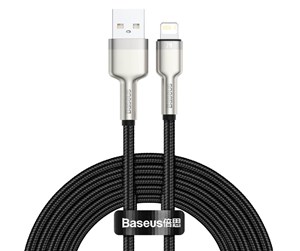 USB - Baseus USB cable for Lightning  Cafule 2.4A 2m (black) - CALJK-B01