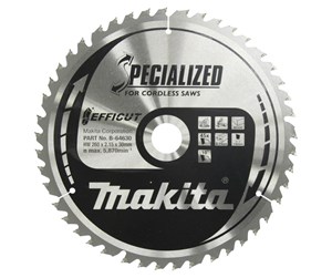 Sirkelsag - Makita Circular Saw Blade Efficut TCT 260x30mm 45T B-64630 - B-64630