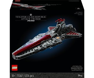 LEGO® - LEGO Star Wars 75367 Republic Attack Cruiser i Venator-klassen - 75367