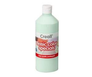 Kreative leker - Creall School paint Pastel green 500 ml - 30097