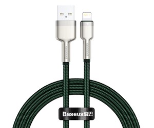 USB - Baseus USB cable for Lightning  Cafule 2.4A 1m (green) - CALJK-A06