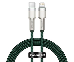 USB - Baseus USB-C cable for Lightning 2m (green) - CATLJK-B06