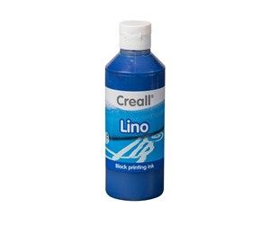 Kreative leker - Creall Lino Blockprint Paint Dark Blue 250ml - 37005