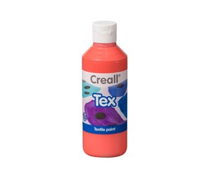 Kreative leker - Creall Fabric Paint Orange 250ml - 24023