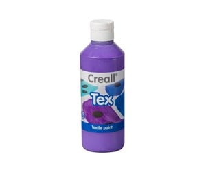 Kreative leker - Creall Textile Paint Purple 250ml - 24026