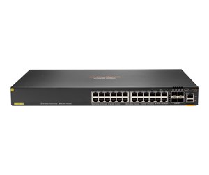 Switch/splitter - Hewlett Packard Enterprise HPE Aruba Networking CX 6200F 24G Class 4 PoE 4SFP 370W Switch - S0M82A#ABB