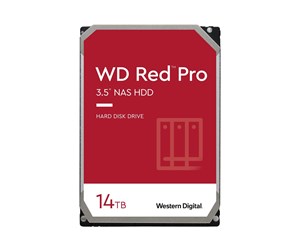 Harddisk - WD Red Pro (CMR) - 14TB - Harddisk - WD142KFGX - SATA-600 - 3.5" - WD142KFGX