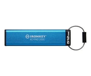 Minnepenn - Kingston Ironkey 200C - 512GB - Minnepenn - IKKP200C/512GB