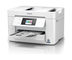 Skriver - Epson WorkForce Pro WF-M4619DWF Blekkskriver Multifunksjon med faks - Sort/hvit - Blekk - C11CK74401