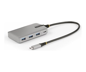 USB-hub - StarTech.com HB31C3A1CDPPD3 USB-hub - 4 porter - Grå - HB31C3A1CDPPD3