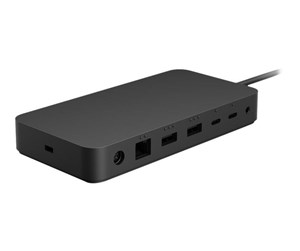 Dokkingstasjon - Microsoft Surface Dock - docking station - Thunderbolt 4 - 3 x Thunderbolt - GigE 2.5 GigE - T8H-00002