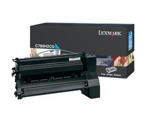 Printertilbehør blekk/toner - Lexmark - High Yield - cyan - original - toner cartridge - LCCP - Laser toner Blå - C780H2CG