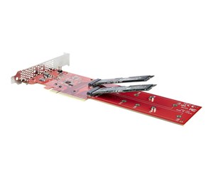 Harddisk - Tilbehør - StarTech.com DUAL-M2-PCIE-CARD-B - DUAL-M2-PCIE-CARD-B