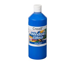 Kreative leker - Creall Window Paint Blue 500ml - 20025