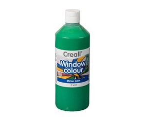 Kreative leker - Creall Window Paint Green 500ml - 20026