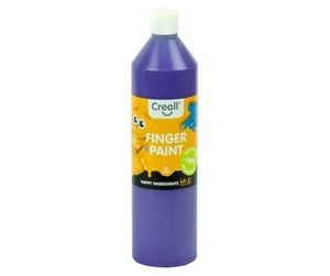 Kreative leker - Creall Finger Paint Preservative Free Purple 750m - 07803