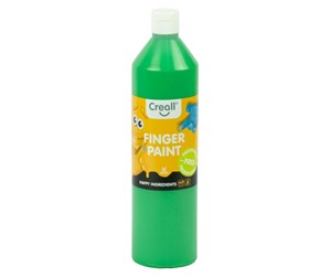 Kreative leker - Creall Finger Paint Preservative Free Green 750ml - 07805