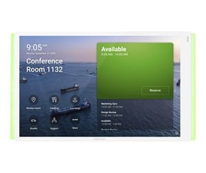 Veggmontering, AV-braketter & AV-møbler - Crestron Electronics Crestron Room Scheduling Touch Screen TSS-1070-T-W-S-LB KIT - for Microsoft Teams - room manager - Bluetooth 802.11a/b/g/n/ac - smooth white - TSS-1070-T-W-S-LB KIT