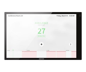 Veggmontering, AV-braketter & AV-møbler - Crestron Electronics Crestron Room Scheduling Touch Screen TSS-1070-B-S - room manager - Bluetooth 802.11a/b/g/n/ac - smooth black - TSS-1070-B-S