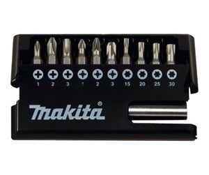 Bormaskin & Bits - Makita screwdriver bit set - 11 pieces - D-30651