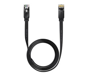 Nettverkskabel - Ethernet RJ45 1Gbps 2m network cable (black) - WKJS000101