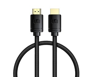 Skjermkabel - Baseus HDMI to HDMI  High Definition cable 0.5m 8K (black) - WKGQ040001