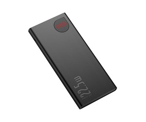 Nødlader - Baseus Adaman Metal 10000mAh 22.5W (black) Nødlader - Svart - 10000 mAh - PPAD070001