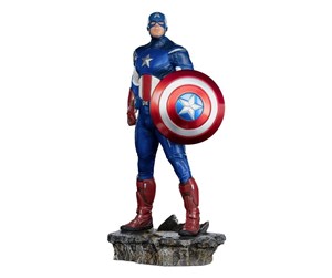 Reklameartikler - Iron Studios - Statue Captain America Battle of New York - Infinity Saga - BDS - Figur - 0609963129638