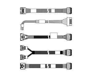 Diverse kabel - Lenovo storage cable kit - 4X97A85170