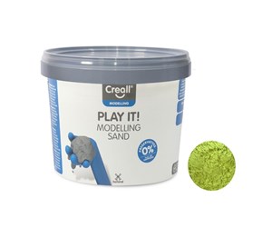 Kreative leker - Creall Play It Play Sand Yellow 750gr. - 03204