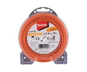 Gresstrimmer - Makita NYLON THREAD 2.4-15M 4 EDGE E-01797 - E-01797