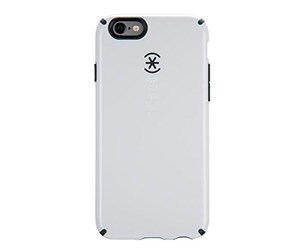 Mobil - Deksel og etui - Speck CandyShell iPhone 6/6s (White/Charcoal Grey - 73424-B860