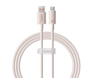 USB - Baseus Fast Charging cable  USB to USB-C Habitat Series 1m 100W (pink) - P10360203421-00