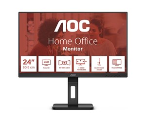 Skjerm - 24" AOC 24E3QAF - 1920x1080 - 75Hz - IPS - 24E3QAF