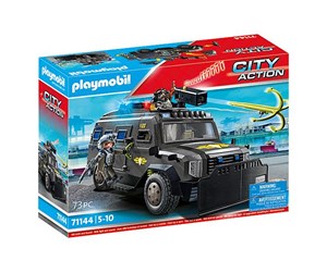 Playmobil - Playmobil City Action - SWAT-terrengkjøretøy - 71144