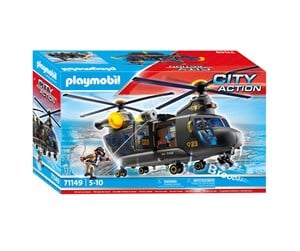 Playmobil - Playmobil City Action - SWAT-redningsfly - 71149